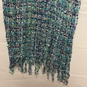 Elegant Multicolor Woven Scarf